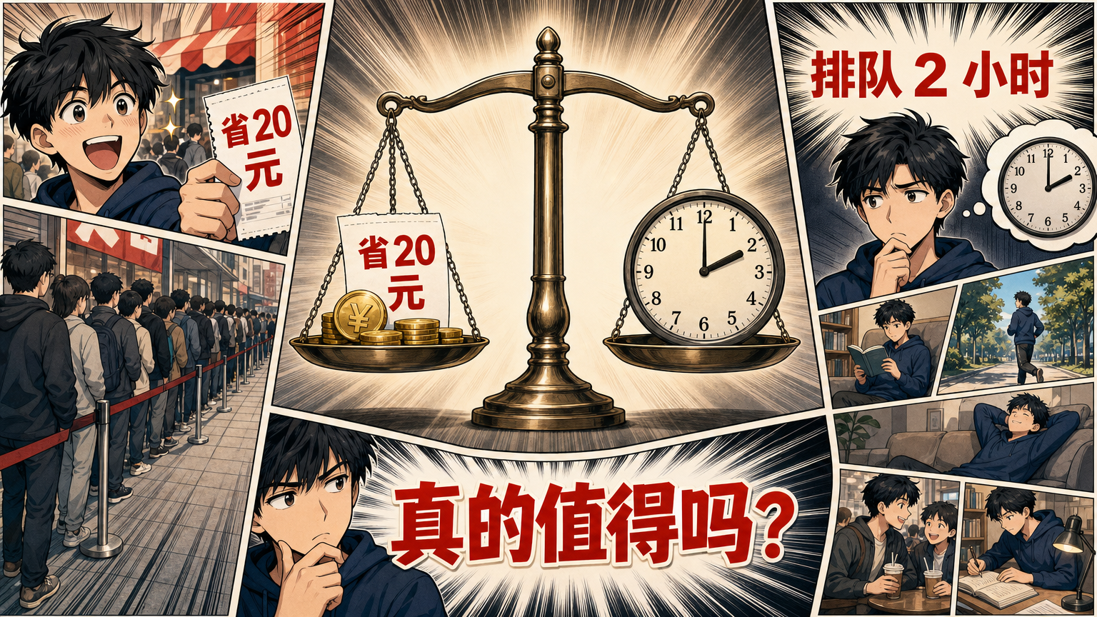 经济学中的成本，不只是花出去的钱，也包括放弃的最佳替代选择。