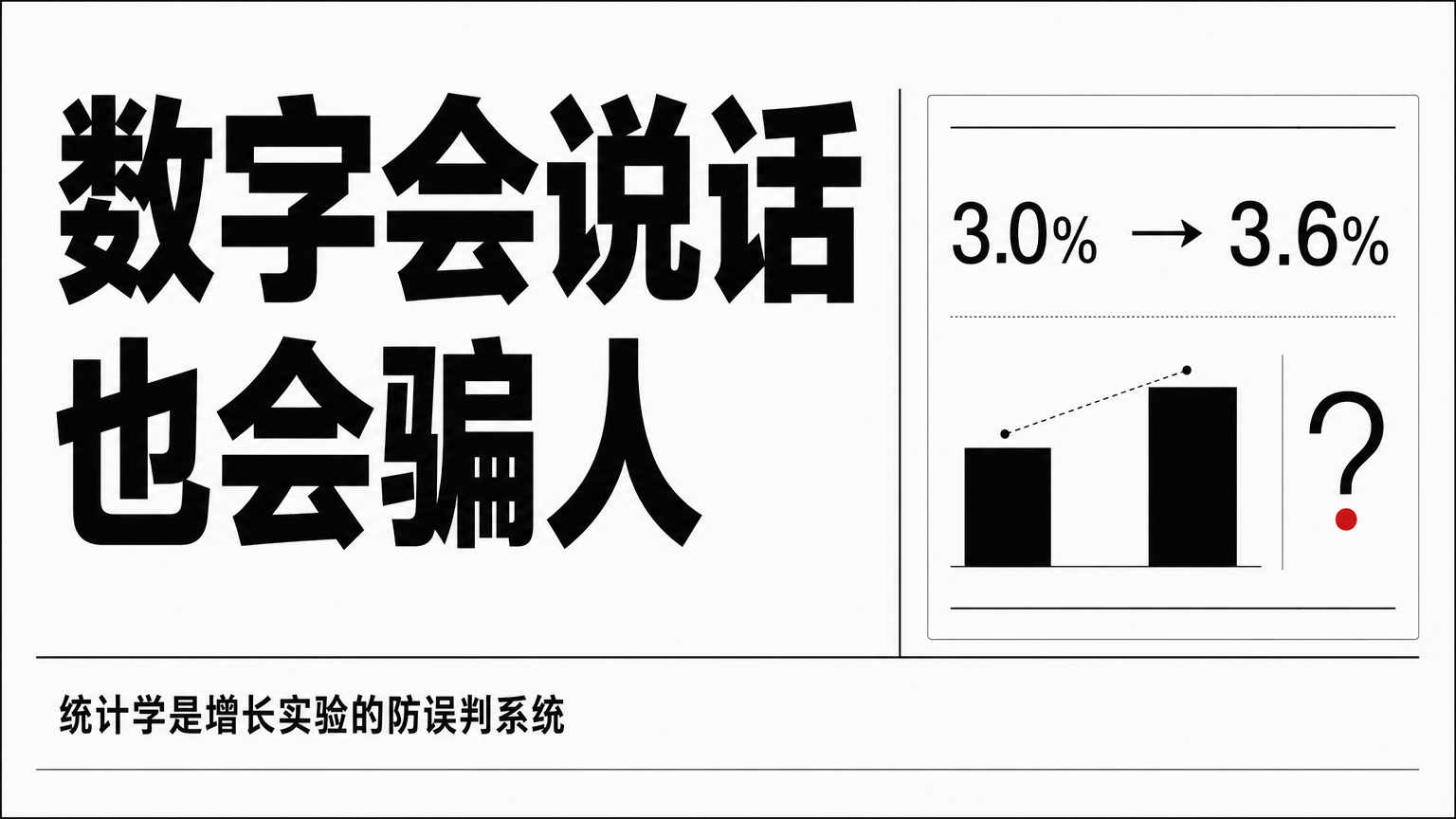 统计学的价值，是帮助独立开发者判断数据变化到底有没有意义。