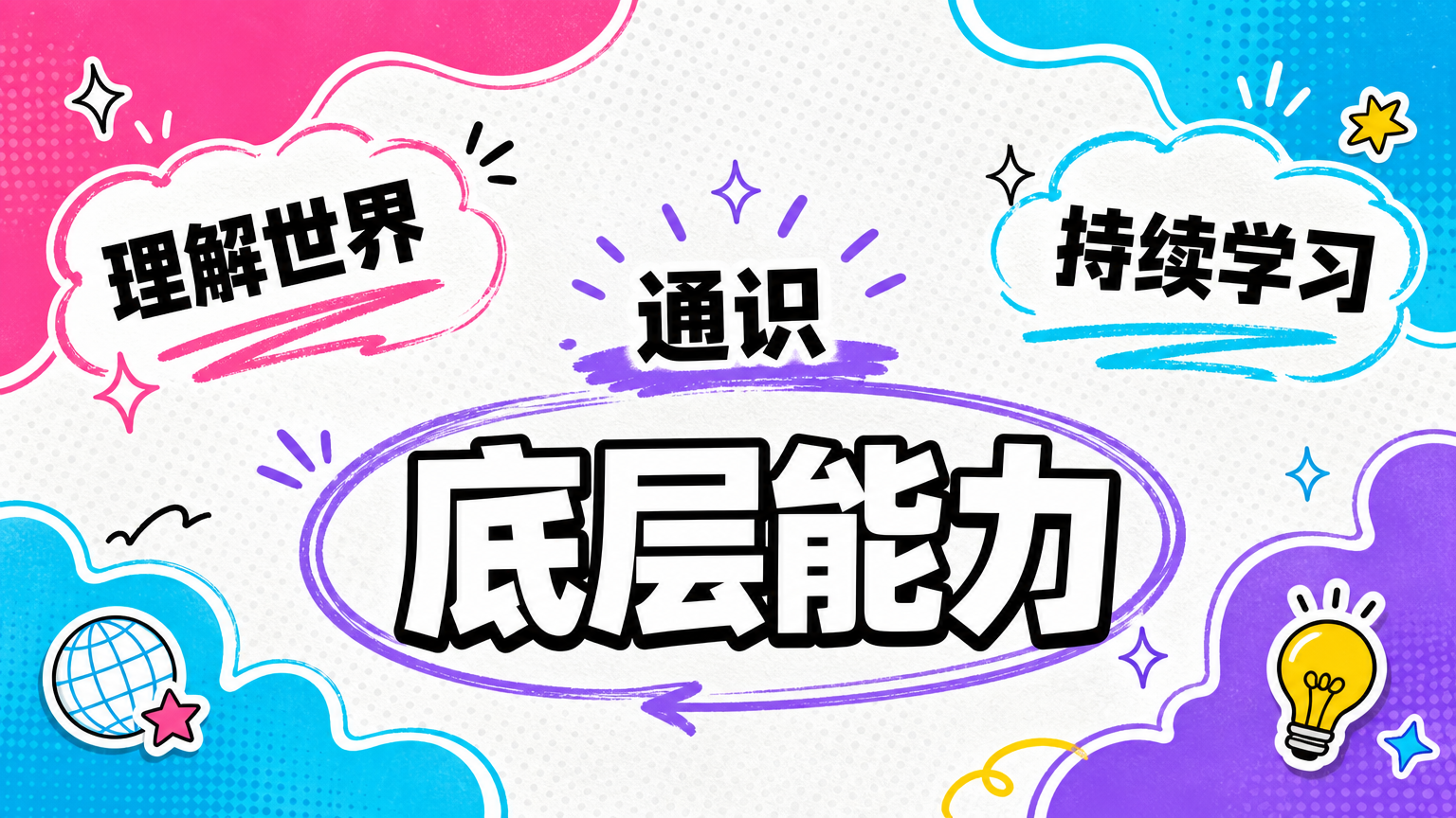 通识是理解世界和持续学习的底层能力。